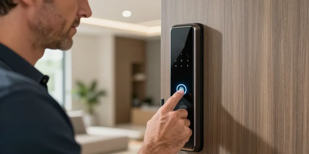 serrure biometrique